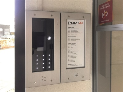 Nieuw deurbel- / intercomsysteem PORTA1